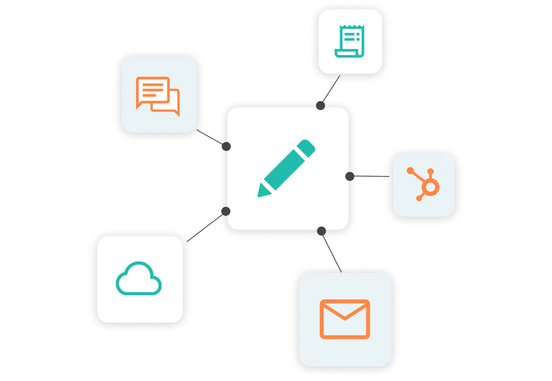 Customer management integration workflows