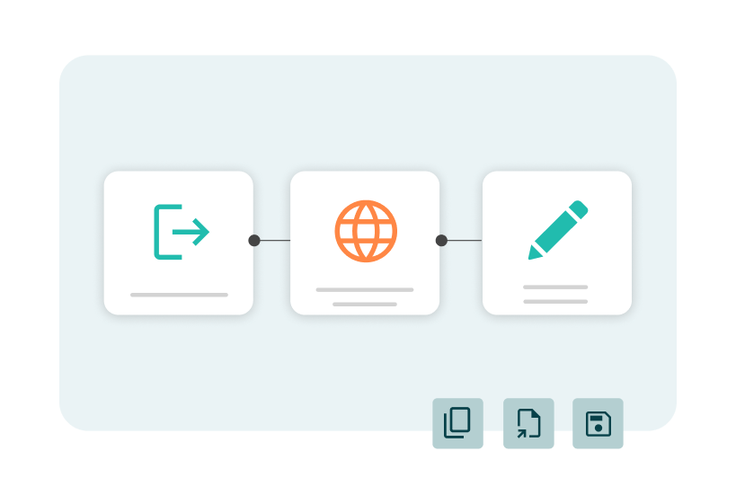 Integration workflow example